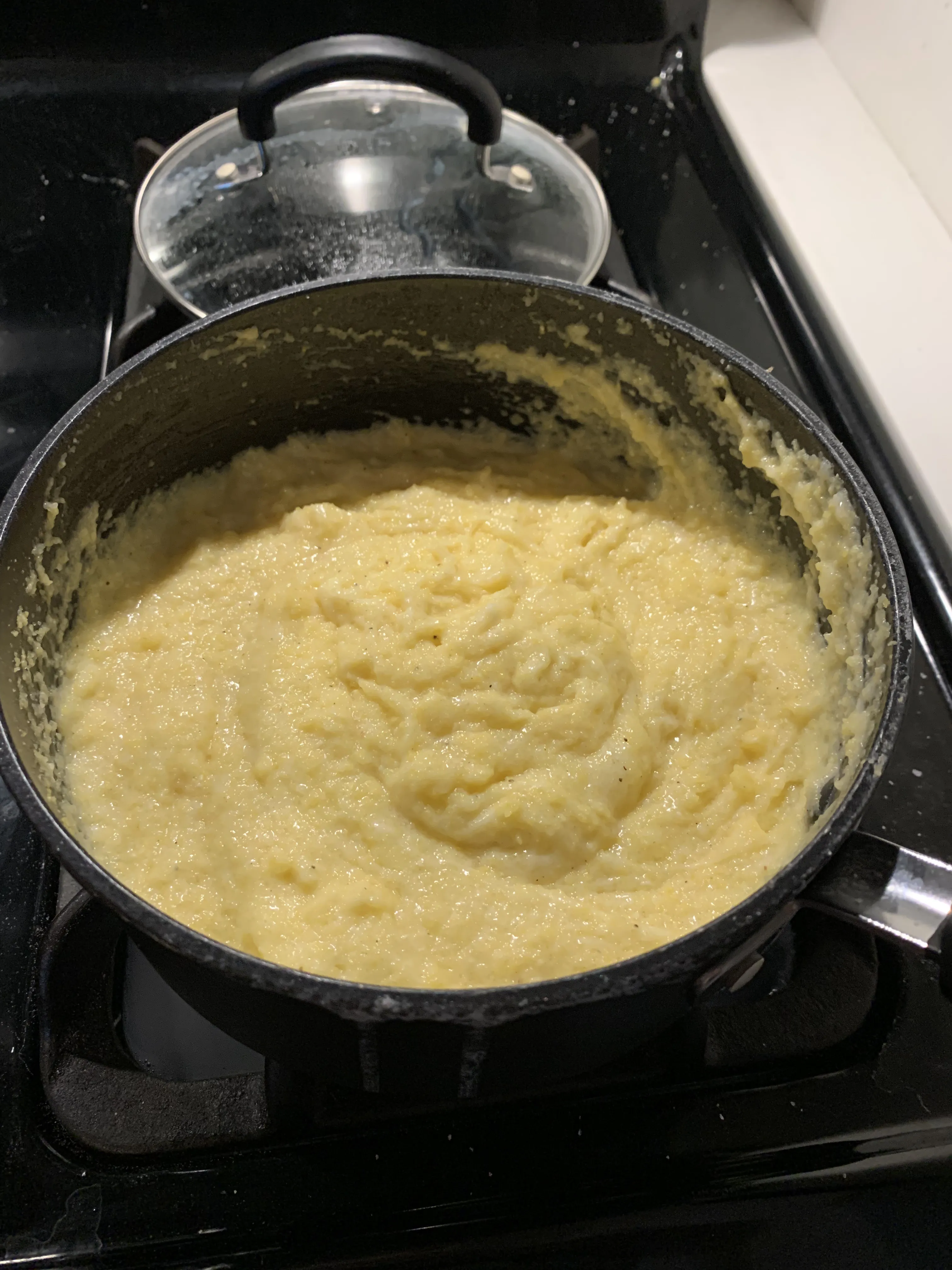 Cheesy polenta